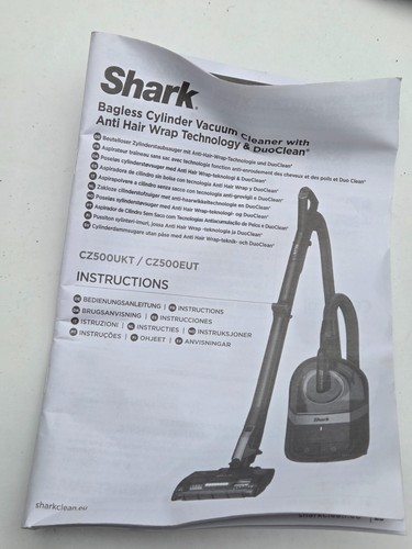 Shark cz500ukt cz500eut - shark,
