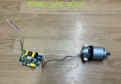 Power nozzle motor - +, =